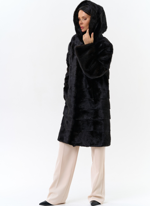 Шуба из норки