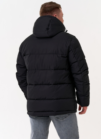 Мужской пуховик с капюшоном 