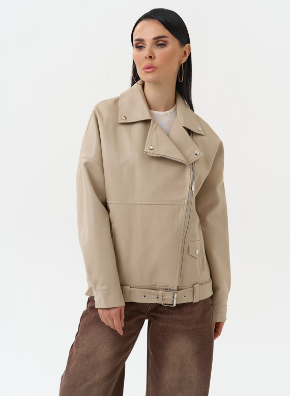 Женская куртка косуха из эко кожи