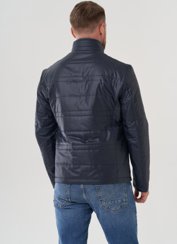 Мужская куртка синего цвета 