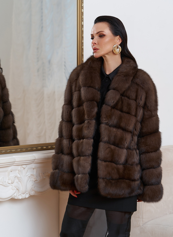 Куртка из баргузинского соболя